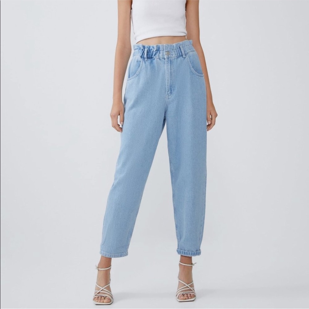 Zara paperbag Jeans